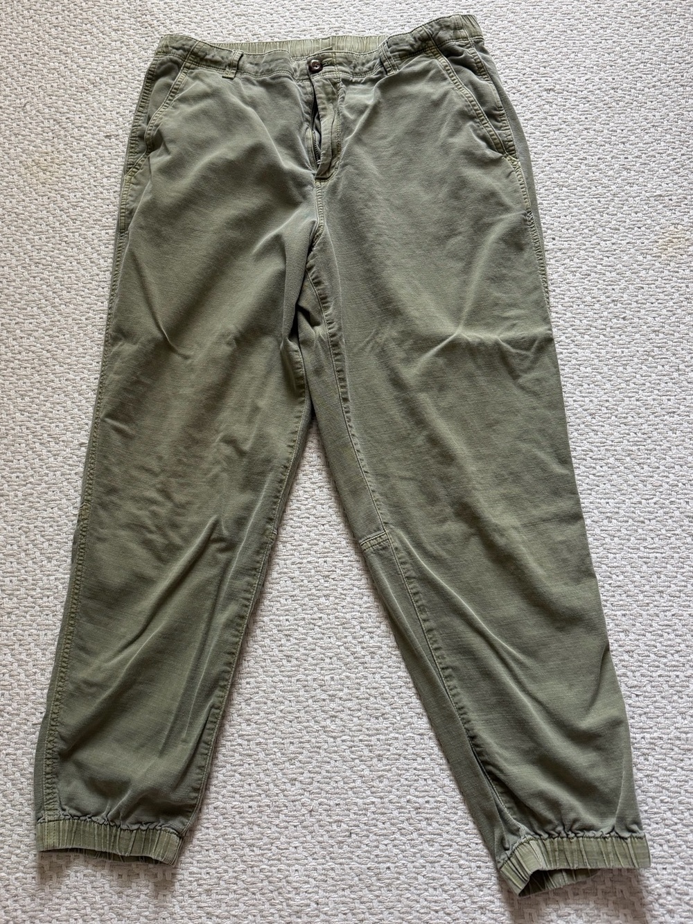 GAP Olive Green Joggers (Size 14)
